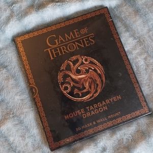 BNIB Game of Thrones House Targaryen 3D Mask& Wall Mount
